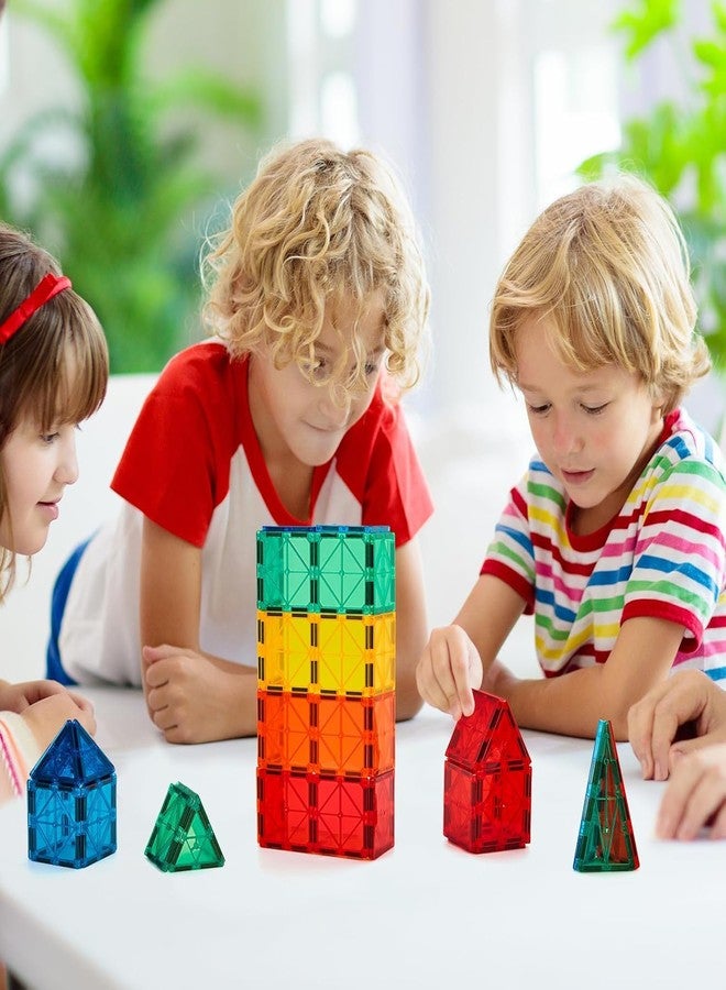 Storio Magnetic Tiles Building Blocks for Kids 3 4 5 6 7 8 Years,Educational Learning Toys for 2 3 4 5 Year,Magnetic Toys for Kids,Learning Educational Brain Toys - 16 Pcs - Image 5